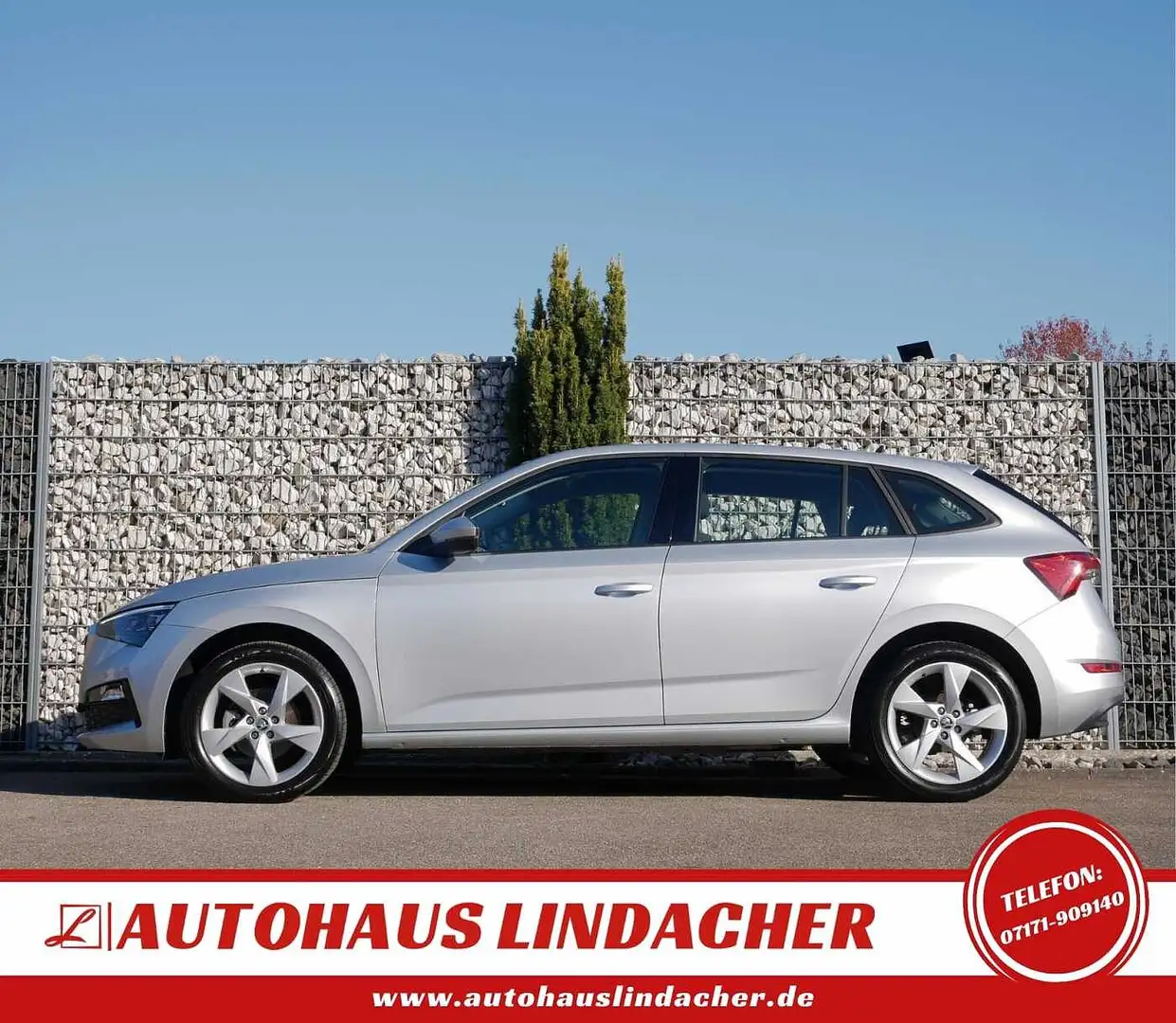 Skoda Scala 1.5 TSI DSG Style I LED Silber - 2