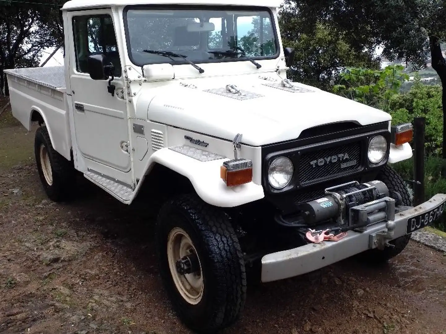 Toyota Land Cruiser Land Cruiser 3.4 TD Station-wagon Bílá - 1