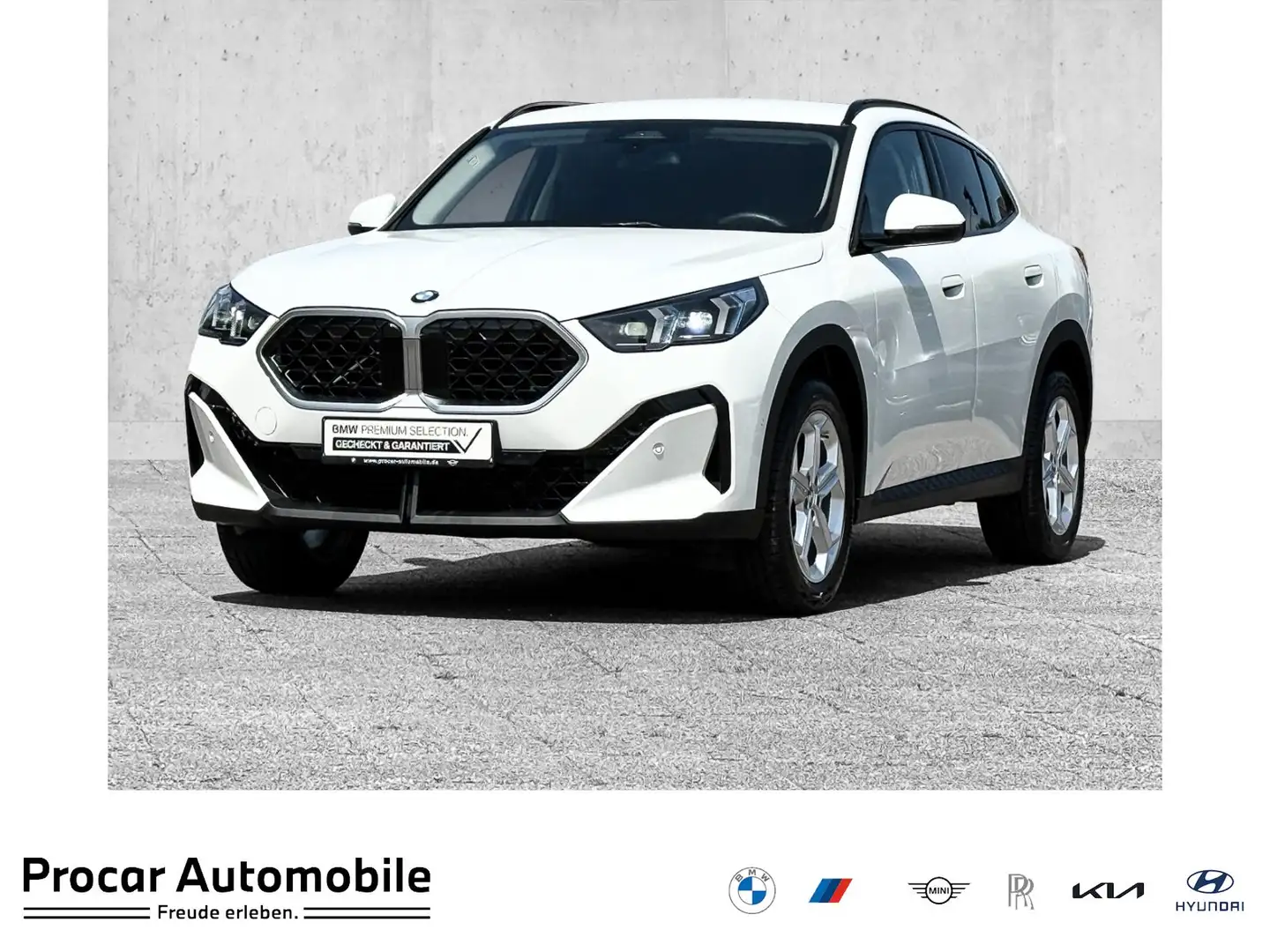 BMW X2 sDrive18d AHK+DRIVING ASSISTANT+ ADAP.LED+ LENKRAD Weiß - 1