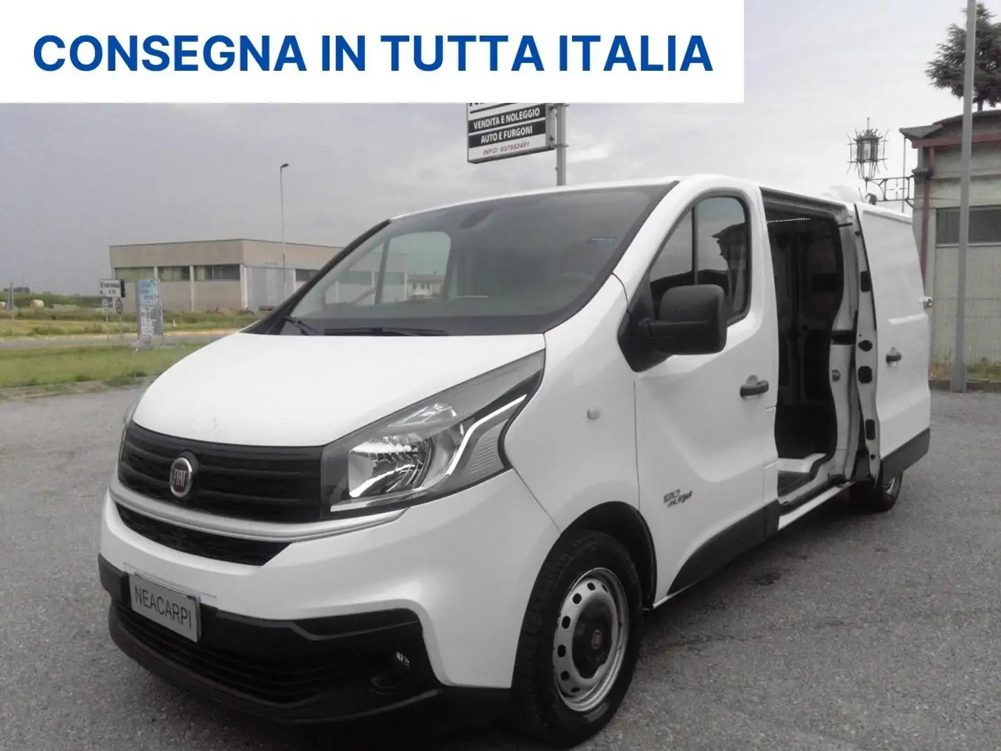 Fiat Talento 1.6 MJT 12Q PL-TN L2H1 2 PORTE SCORREVOLI-SENSORI- Bianco - 1