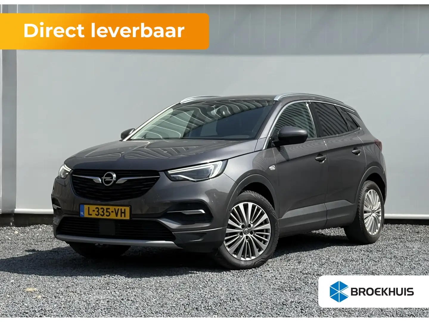 Opel Grandland X 1.2 Turbo Innovation 130pk | Apple carplay - Andro Gris - 1