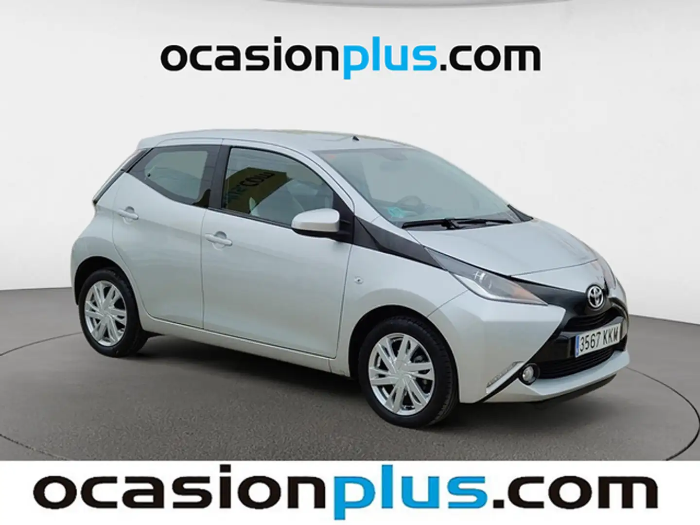 Toyota Aygo 1.0 VVT-i x-play Plateado - 2
