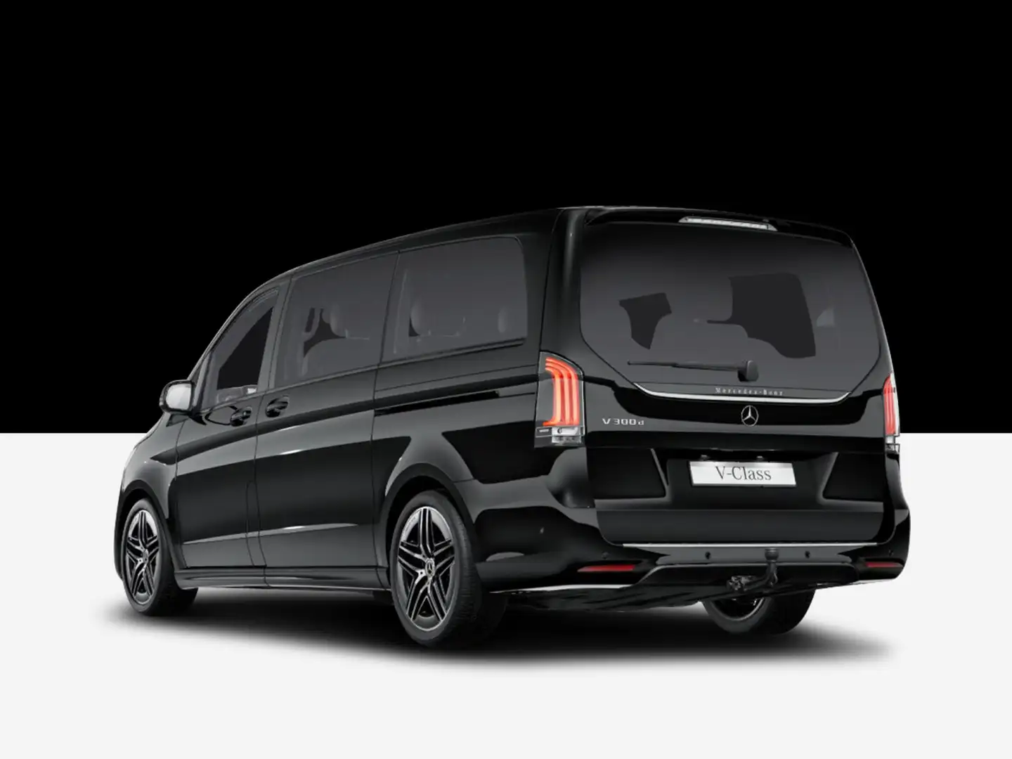 Mercedes-Benz V 300 V 300 d AVANTGARDE Lang  AMG Line/Basic/Navi/Klima Zwart - 2