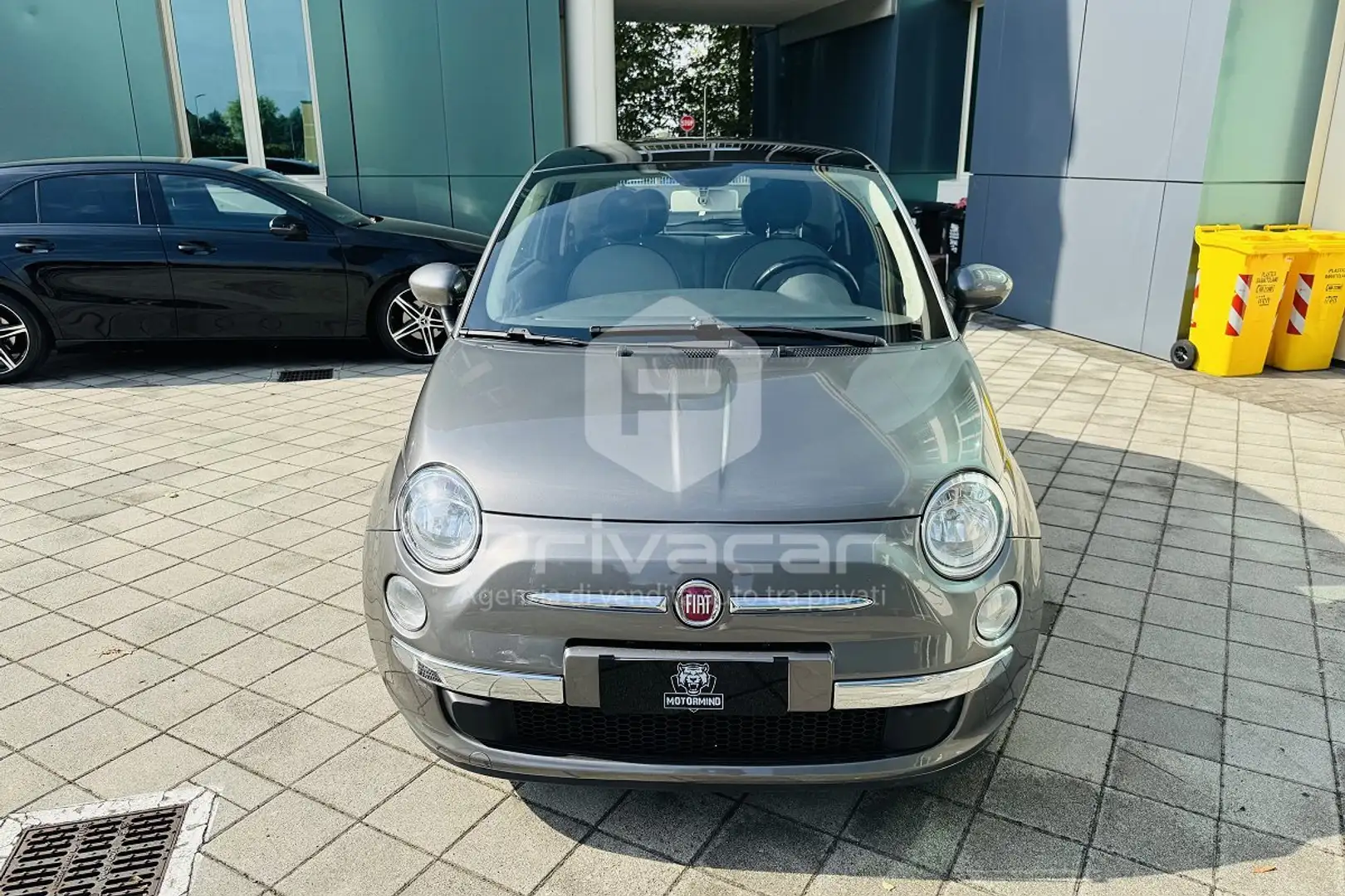 Fiat 500 500 1.2 Lounge Argent - 2