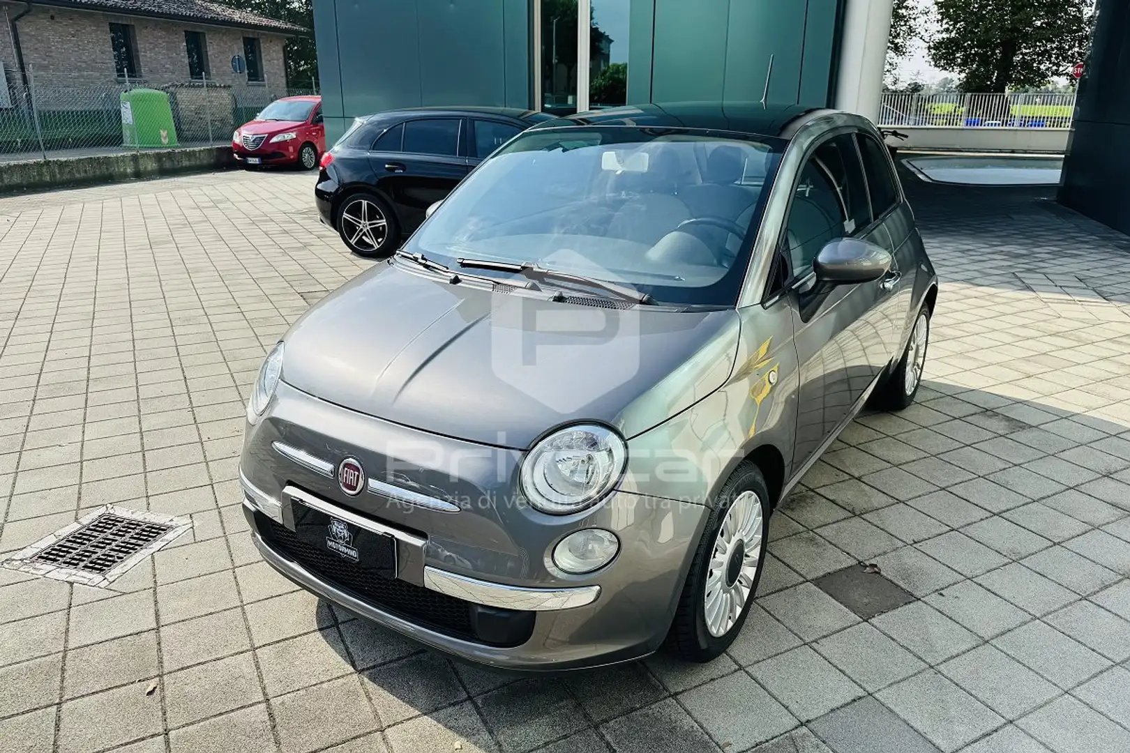 Fiat 500 500 1.2 Lounge Argent - 1