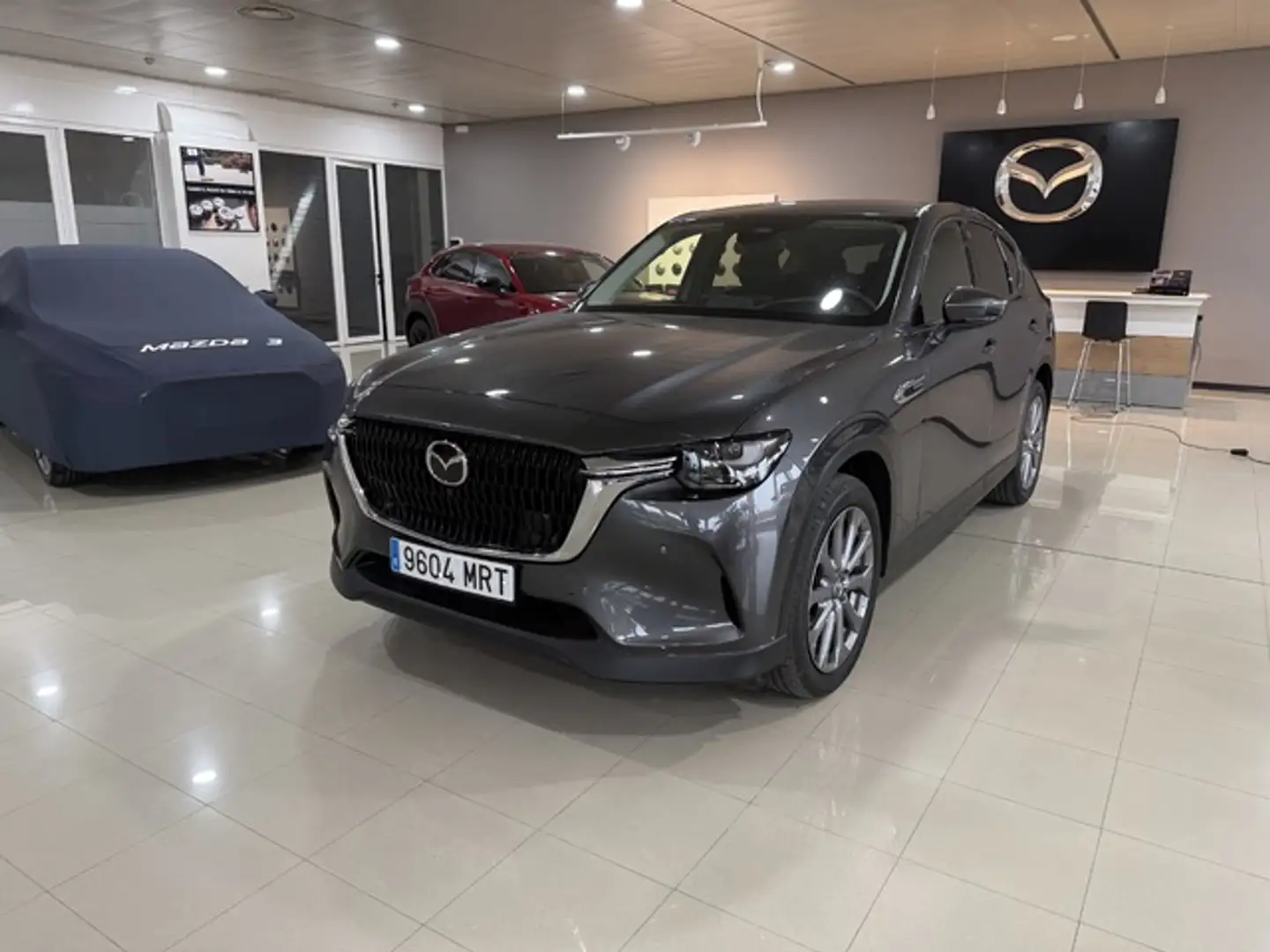 Mazda CX-60 3.3L e-Skyactiv-D MHEV Exclusive-Line 4WD 187kW Au Gris - 1