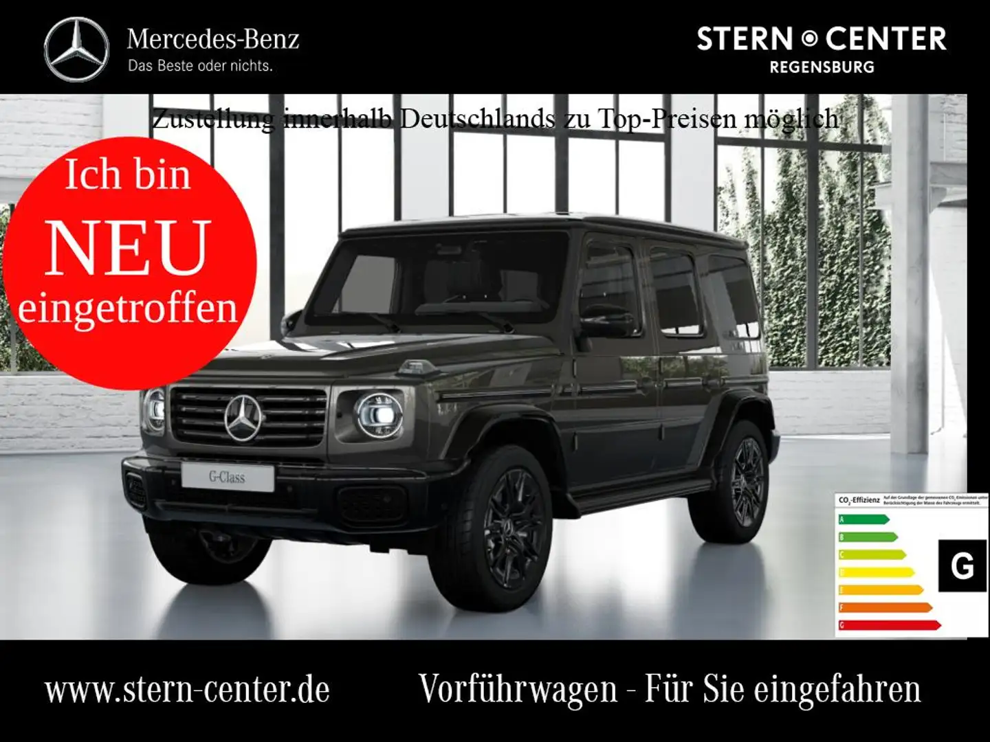 Mercedes-Benz G 450 d MBUX Night 360 AUT Leder PTS Gris - 1