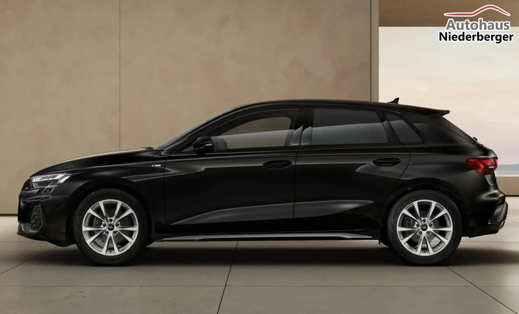 Audi A3 Sportback S line TFSI 150 tronic Nav LED 110 kW... Schwarz - 2