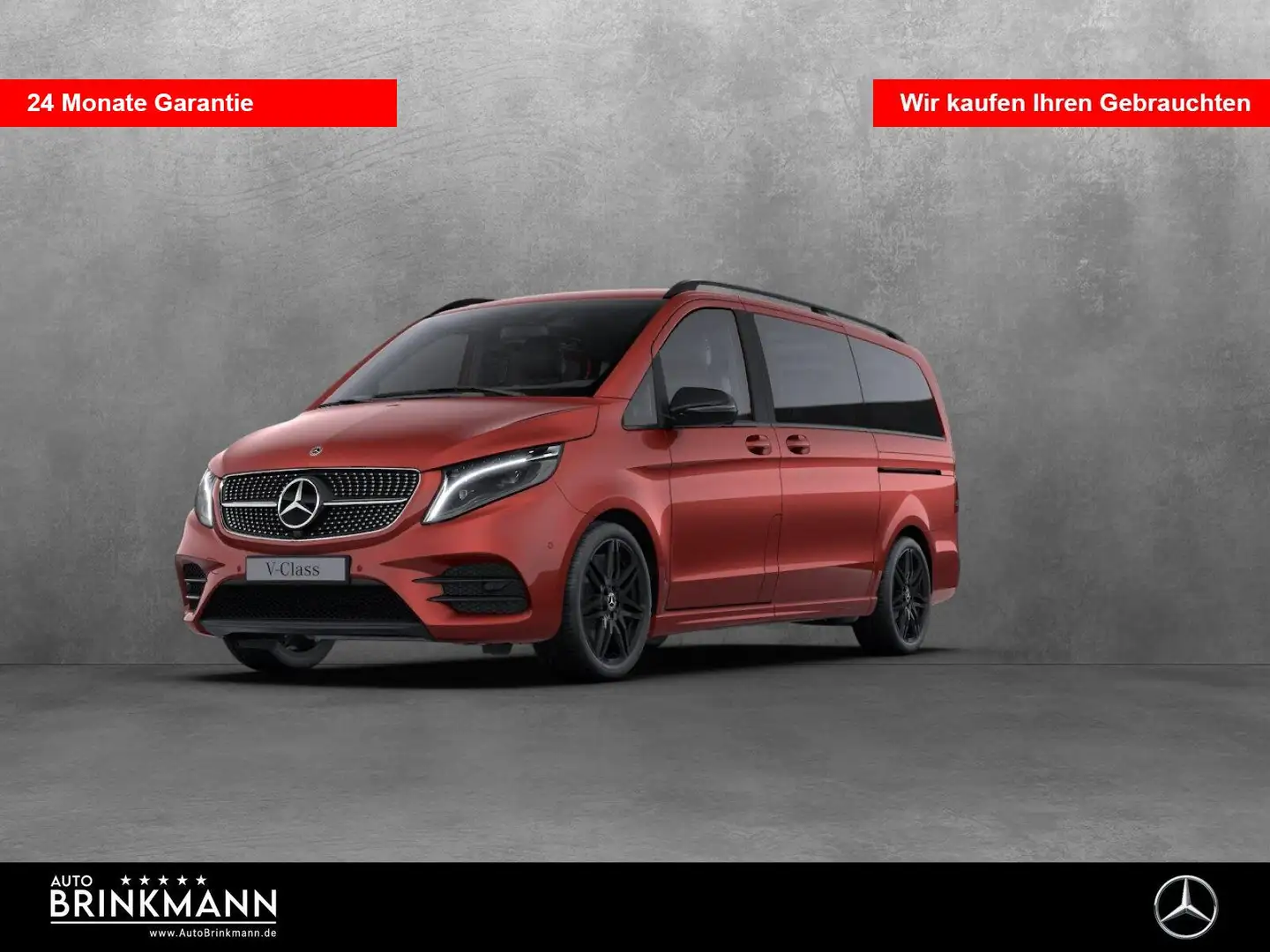 Mercedes-Benz V 300 V 300 d AVANTGARDE EDITION Lang AMG Line/Kamera Rot - 1