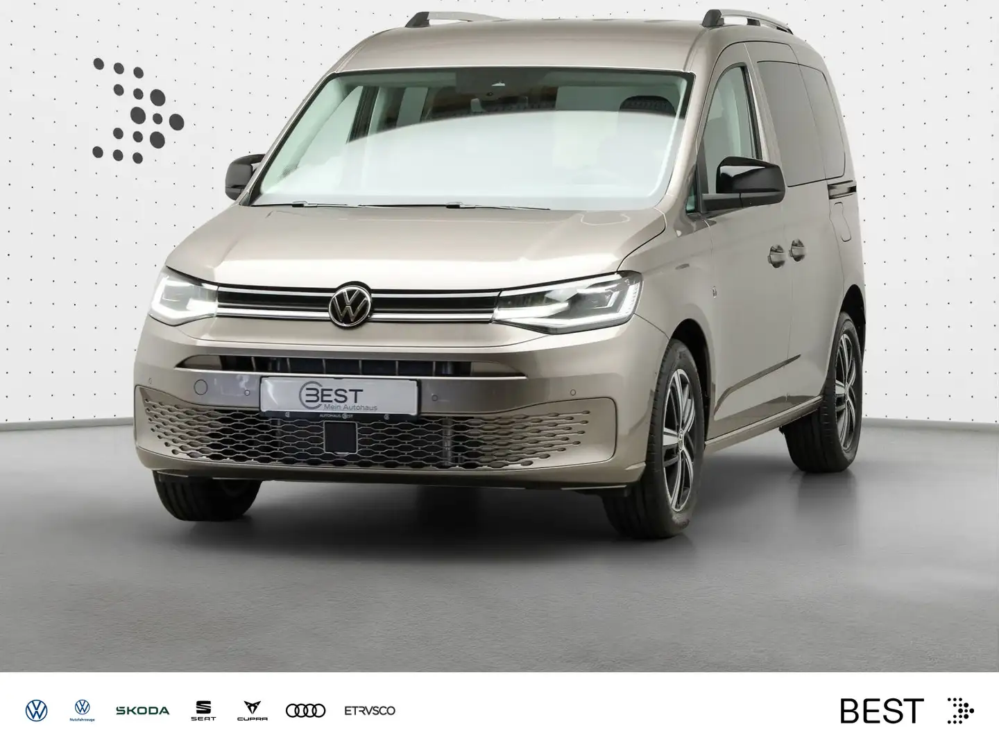 Volkswagen Caddy Life 5-Sitzer 1.5 TSI DSG *RFK*PDC*SZHZG* Beige - 1