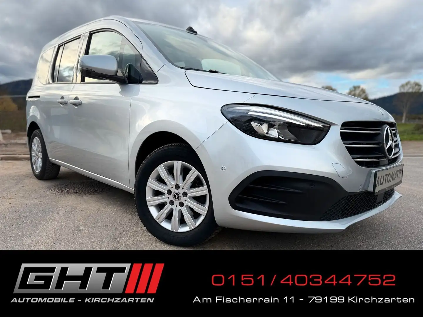 Mercedes-Benz T-Class 180d Edition LED Navi AHK MBUX Kamera Silber - 1