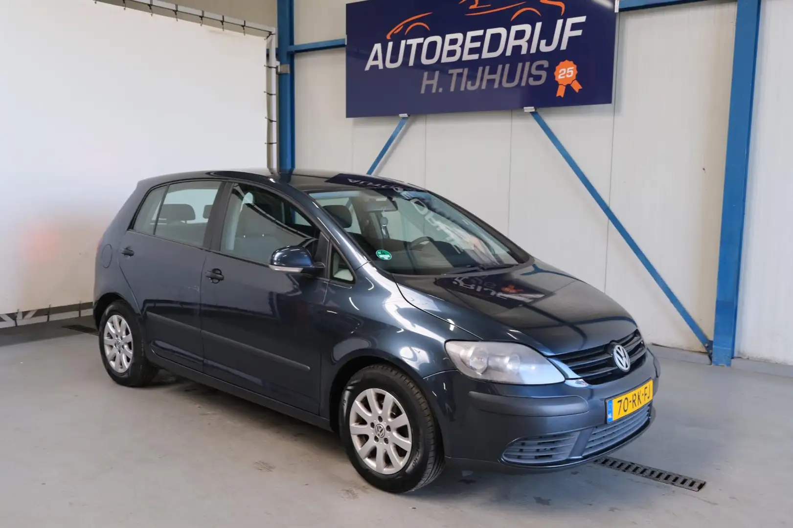 Volkswagen Golf Plus 1.6 FSI Comfortline - Airco, Cruise, Trekhaak. Blauw - 1