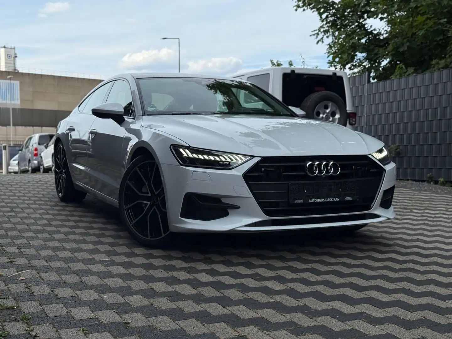 Audi A7 Sportback 40 TDI Exclus. Pano Matrix HUD B&O Blanc - 2
