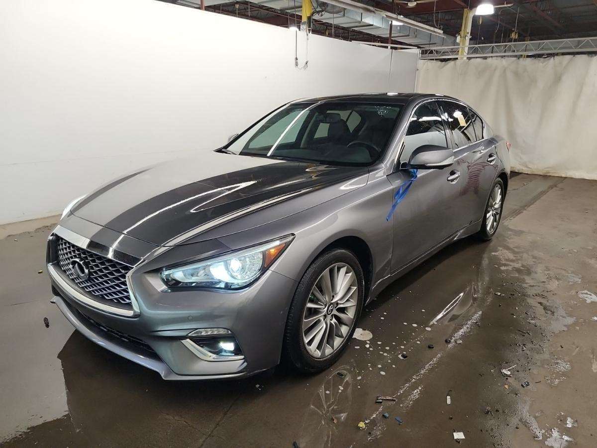 2024 Infiniti Q50 LUXE/AWD/LEATHER/SUNROOF/NAVI/OFF 1 OWNER NISSAN LEASE!