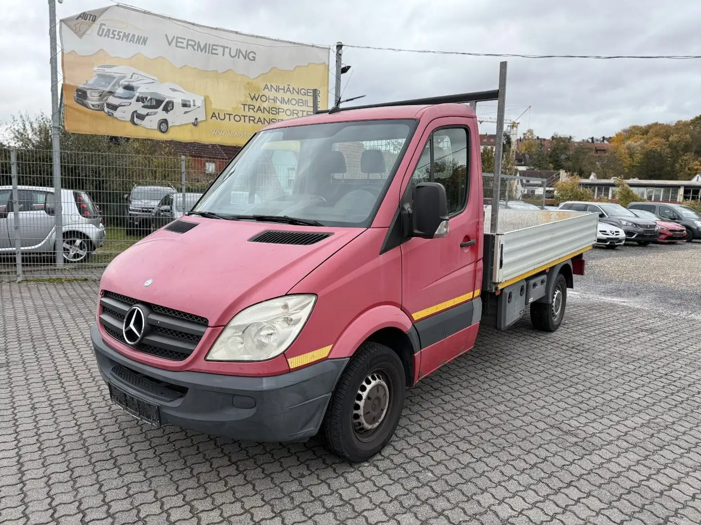 Mercedes-Benz Sprinter 315CDI Pritsche Automatik AHK Klima Tüv Rot - 1