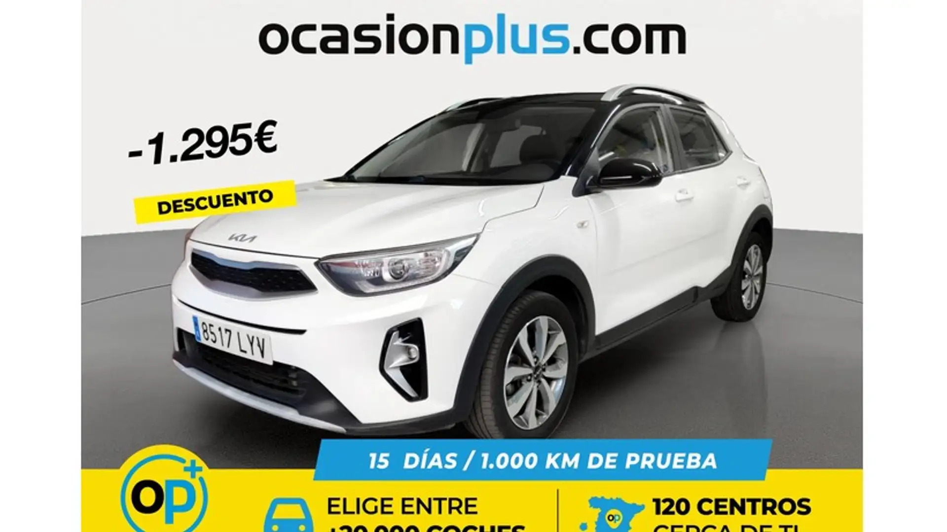 Kia Stonic 1.0 T-GDi MHEV Concept 100 Weiß - 1