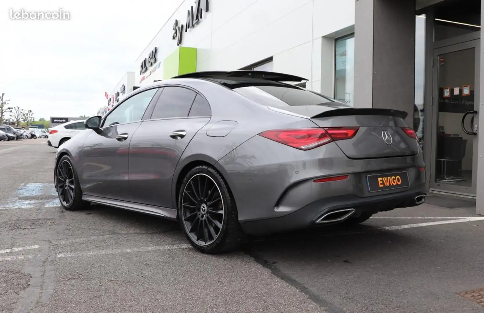 Mercedes-Benz CLA 180 Classe Mercedes COUPE 180 D 115ch AMG LINE BVA TOI Gris - 2