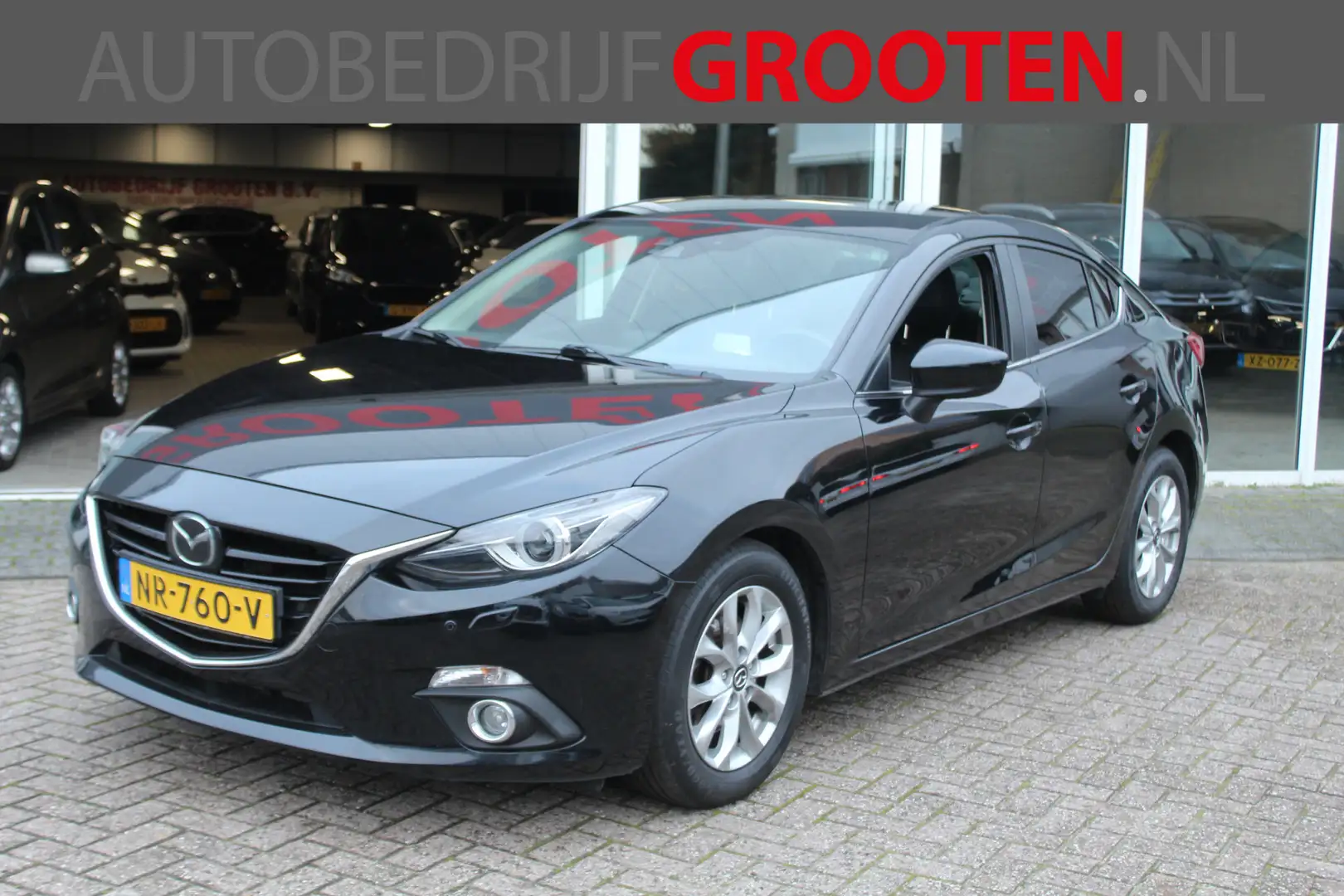Mazda 3 2.0 GT-M//Bose//Automaat//Navi!! Zwart - 1
