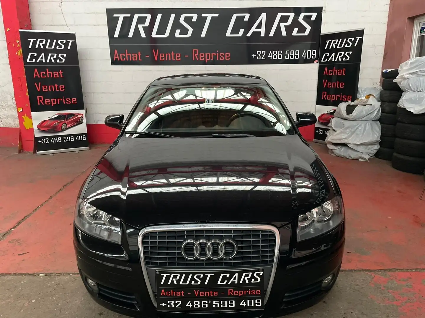 Audi A3 A3 2.0 TDi Ambition S tronic Noir - 1