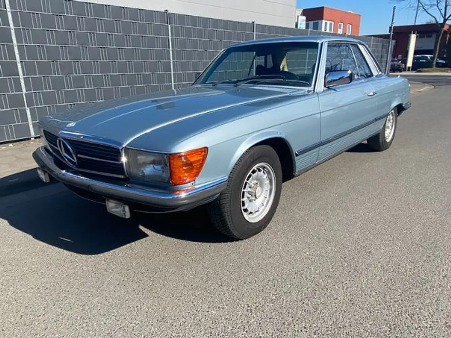 Mercedes-Benz 280 SLC , Automatik, Schiebedach,Leder Blau - 1