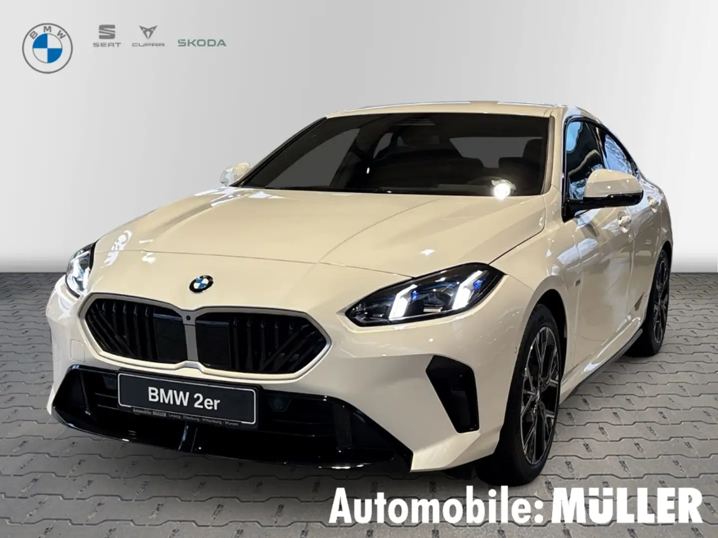 BMW 220 Gran Coupe M Sport HUD AD AHK-abnehmbar Navi digit Blanc - 1