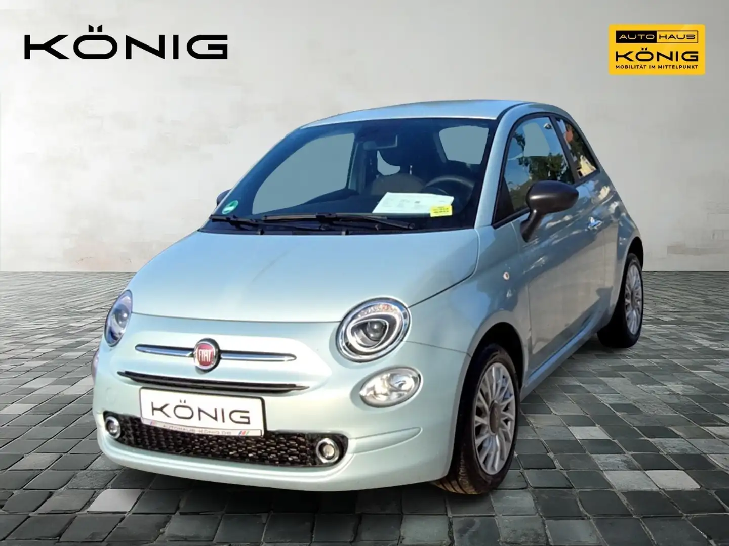 Fiat 500 1.0 GSE Klima & Sound CarPlay Bluetooth Grün - 1