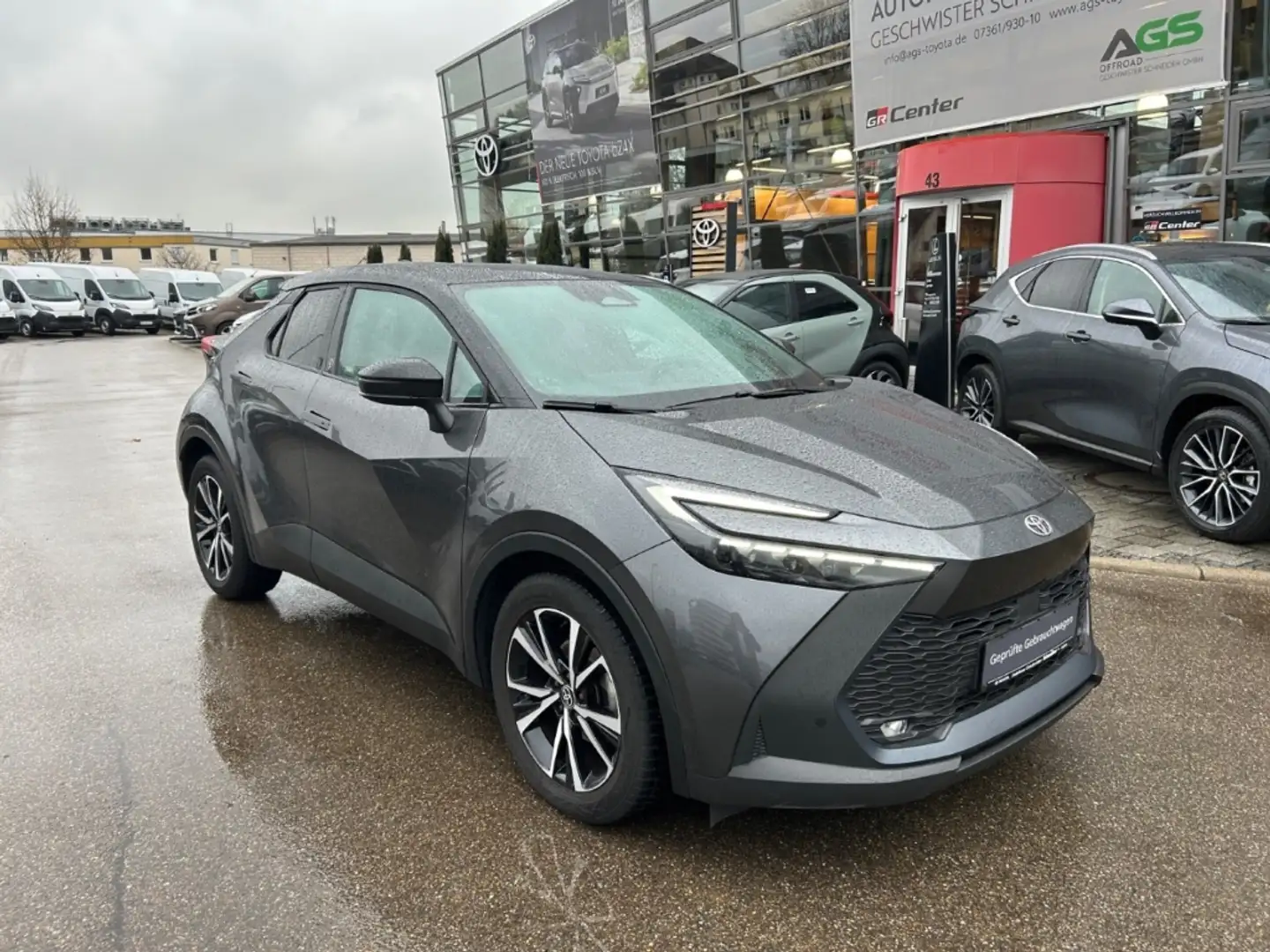 Toyota C-HR 1,8l Hybrid Team Deutschland 4x2 Technik Paket Gris - 2