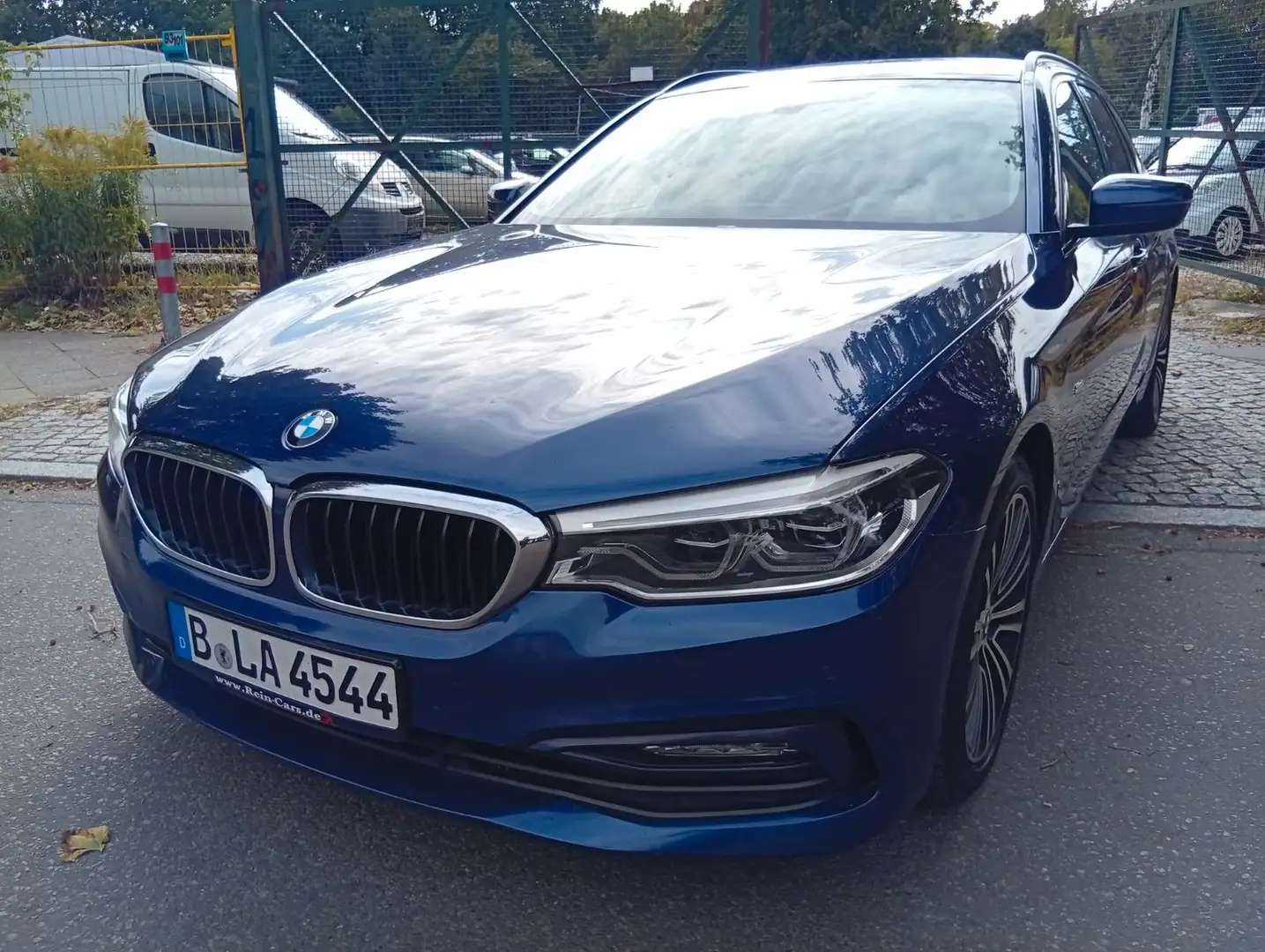 BMW 525 Baureihe 5 Touring 525 d Sport Line Blau - 2
