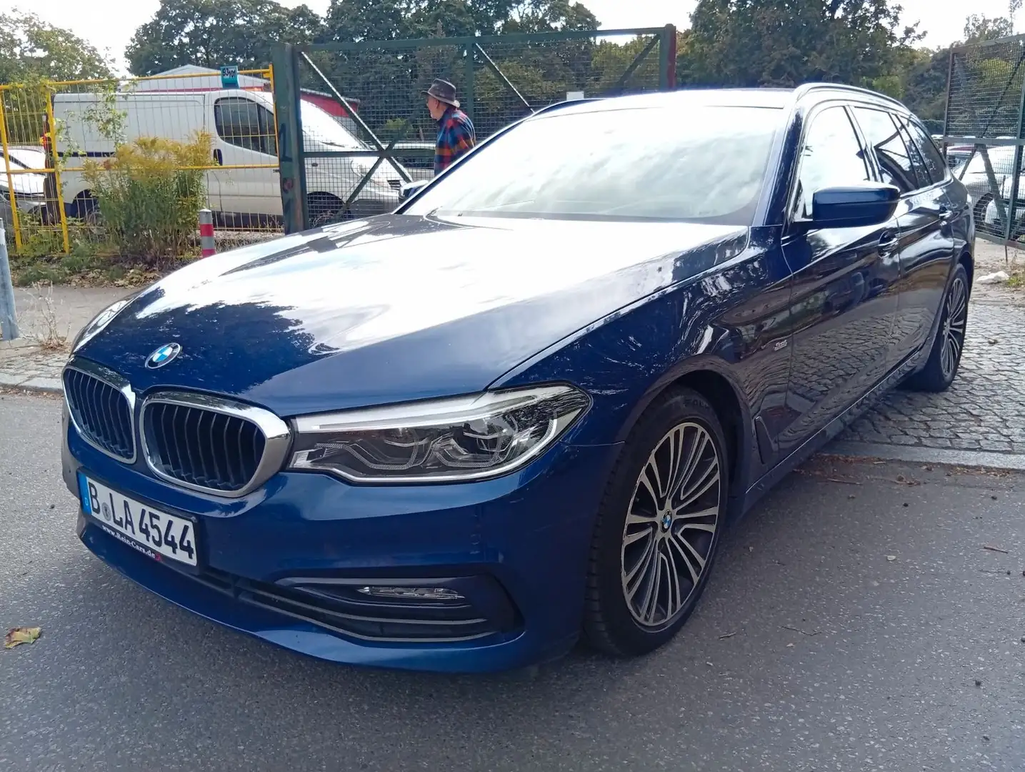 BMW 525 Baureihe 5 Touring 525 d Sport Line Blau - 1
