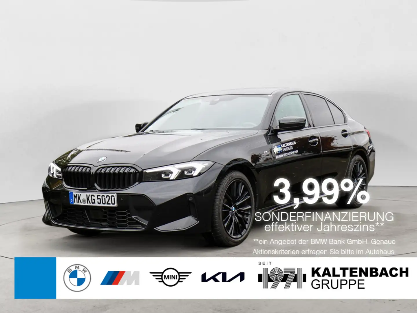 BMW 320 d xDrive M-Sport FACEL. LED ACC NAVI SHZ Zwart - 1