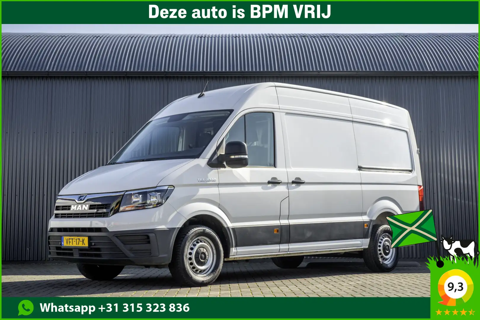 MAN TGE 2.0 L2H2 | Automaat | 140 PK | Euro 6 | Carplay | Blanc - 1