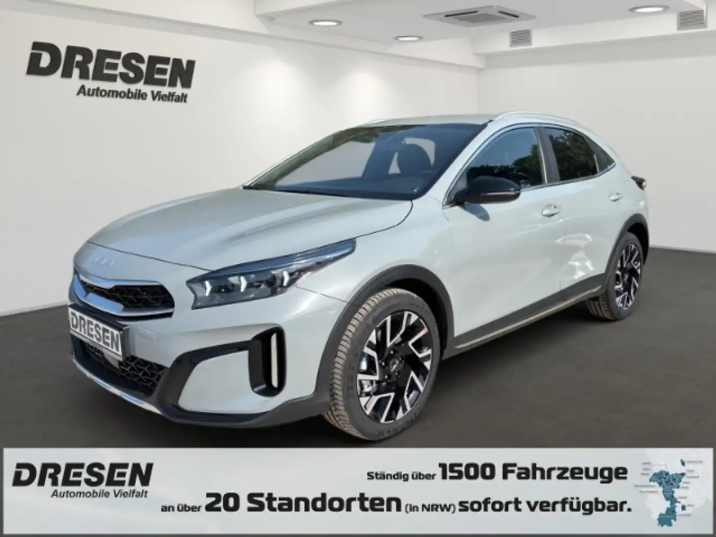 Kia XCeed 1.6T 150 DCT NIGHTLINE NAVI,KAMERA,PDC,DAB Grau - 1