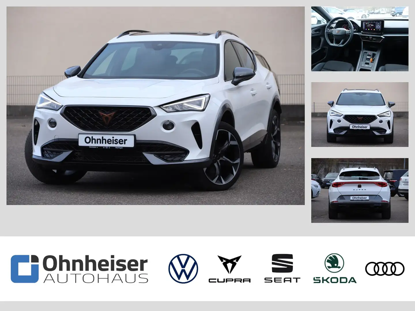 CUPRA Formentor 2.0 TSI 4Drive DSG*PANO*SHZ*KAMERA Weiß - 1
