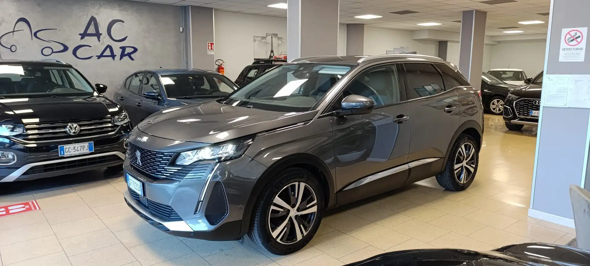 Peugeot 3008 3008 II 2021 1.5 bluehdi Allure Pack s Grigio - 1