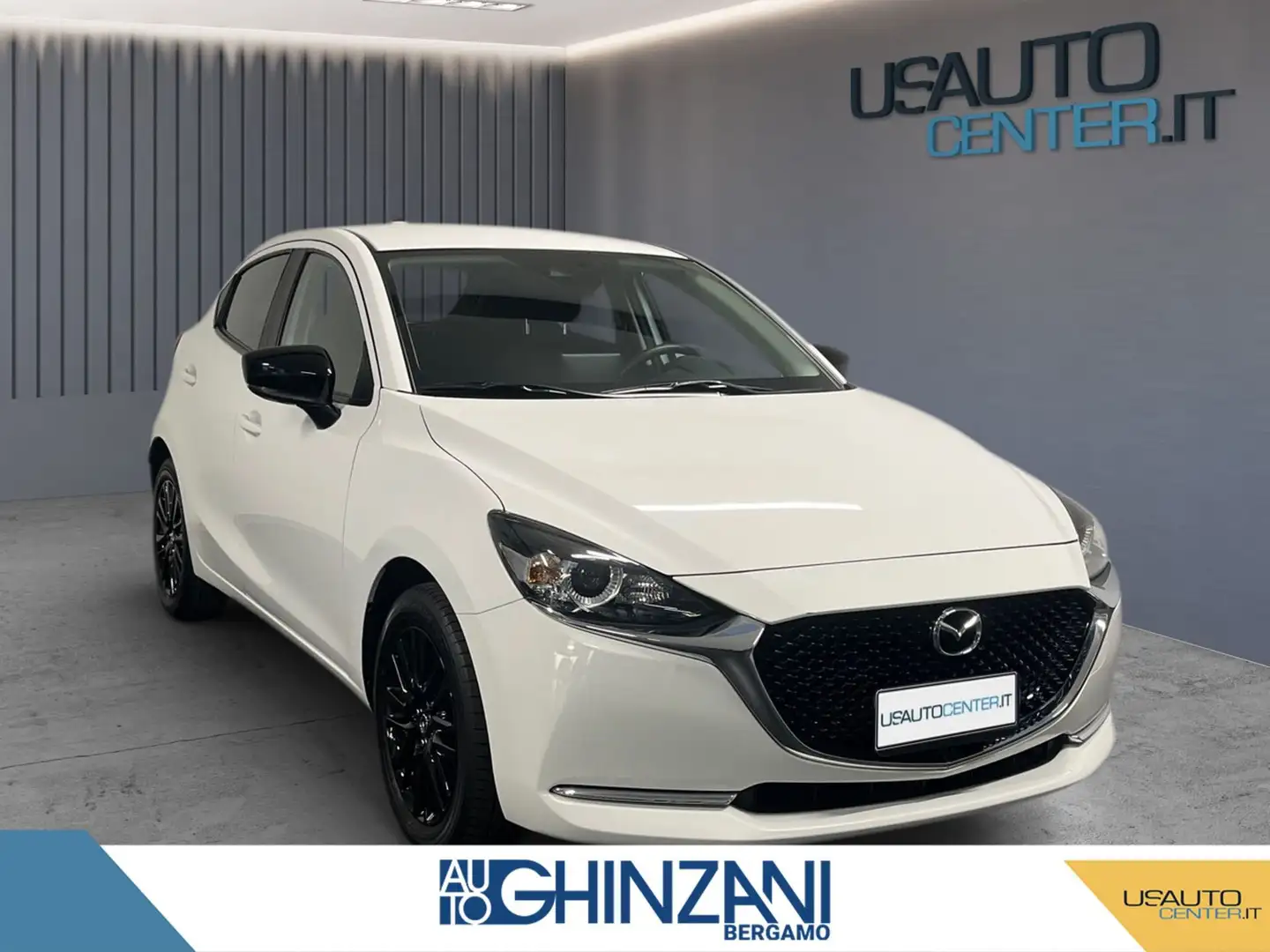 Mazda 2 Mazda2 1.5 e-Skyactiv-G 90 CV M Hybrid Homura Bianco - 2
