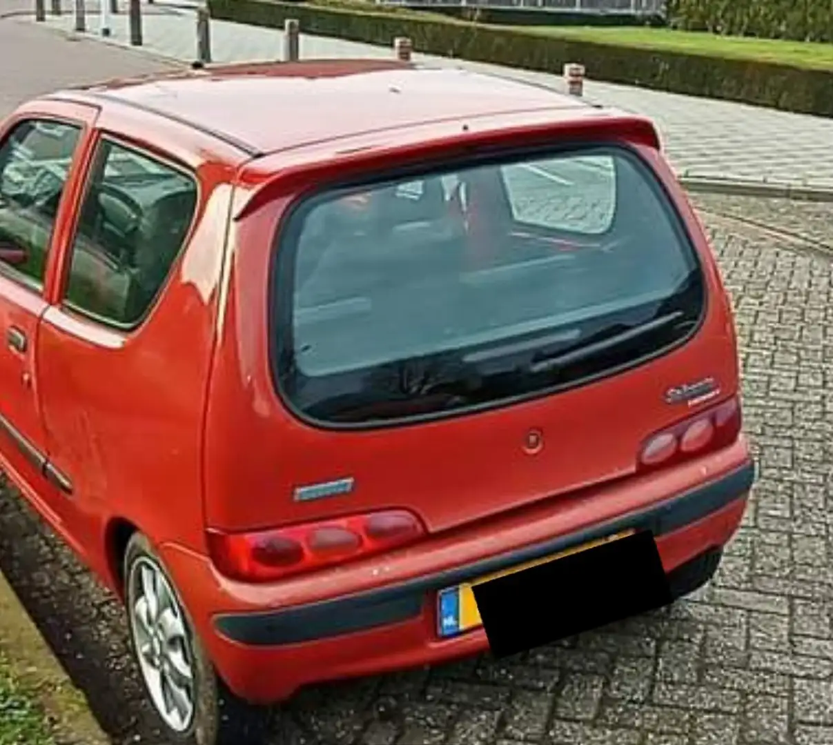 Fiat Seicento 1100 ie Hobby Rood - 2