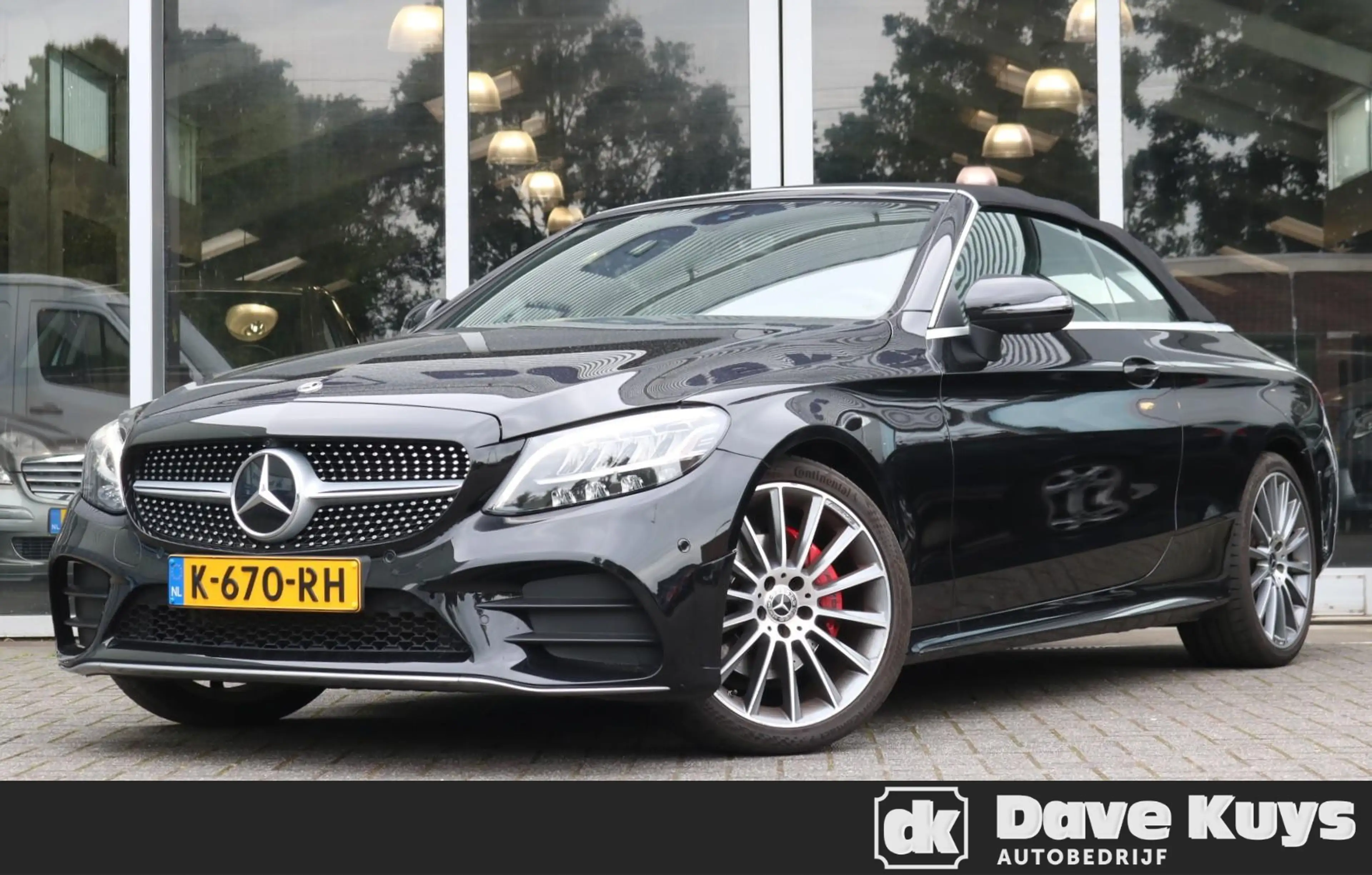Mercedes-Benz C 200 Cabrio AMG Line Airscarf | Sfeerverlichting