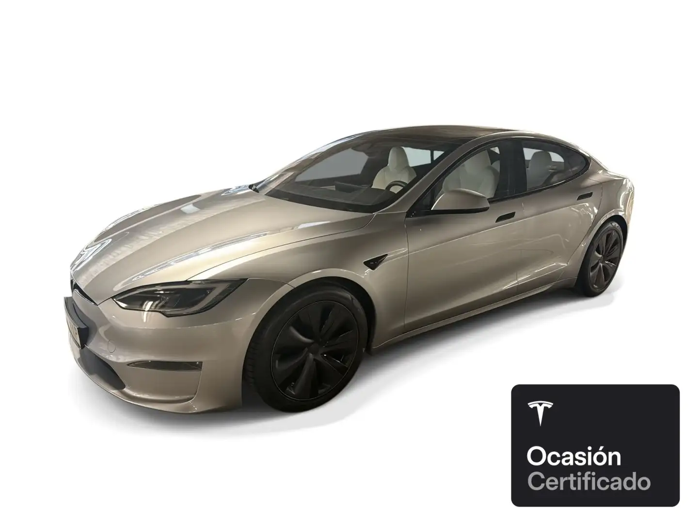Tesla Model S Long Range AWD Plateado - 1