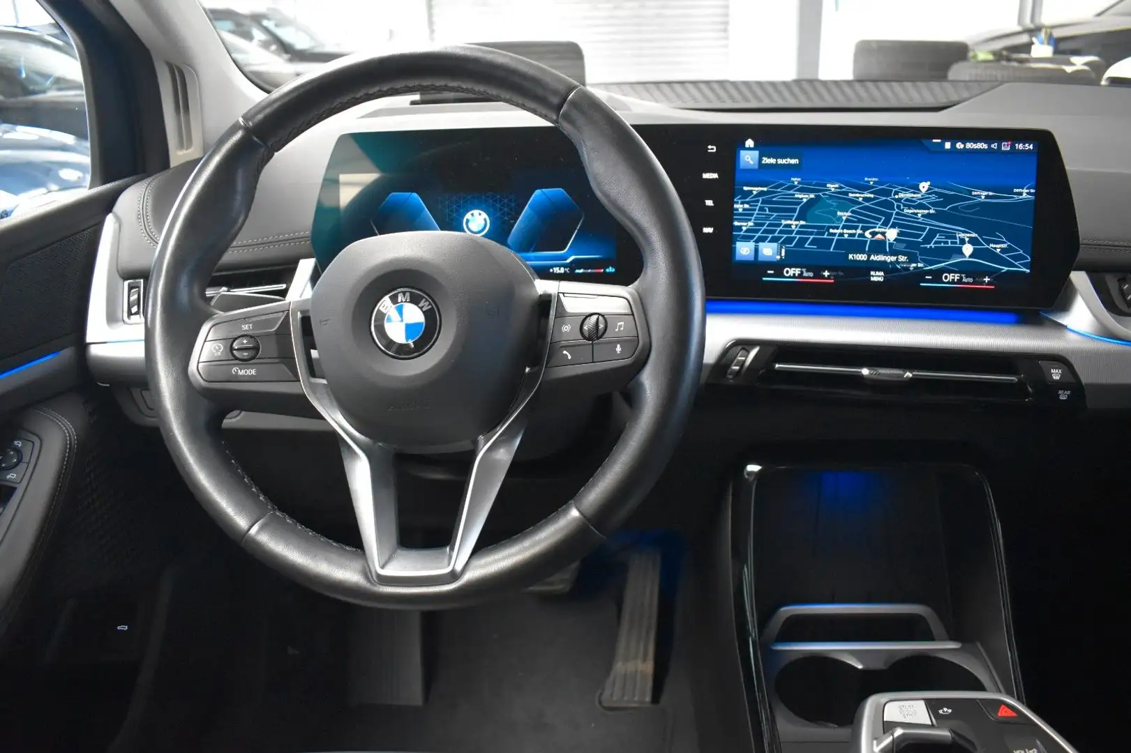 BMW 218 218 d Active Tourer LUXURY LINE*LED*NAVI*SHZ*AHK Grau - 2