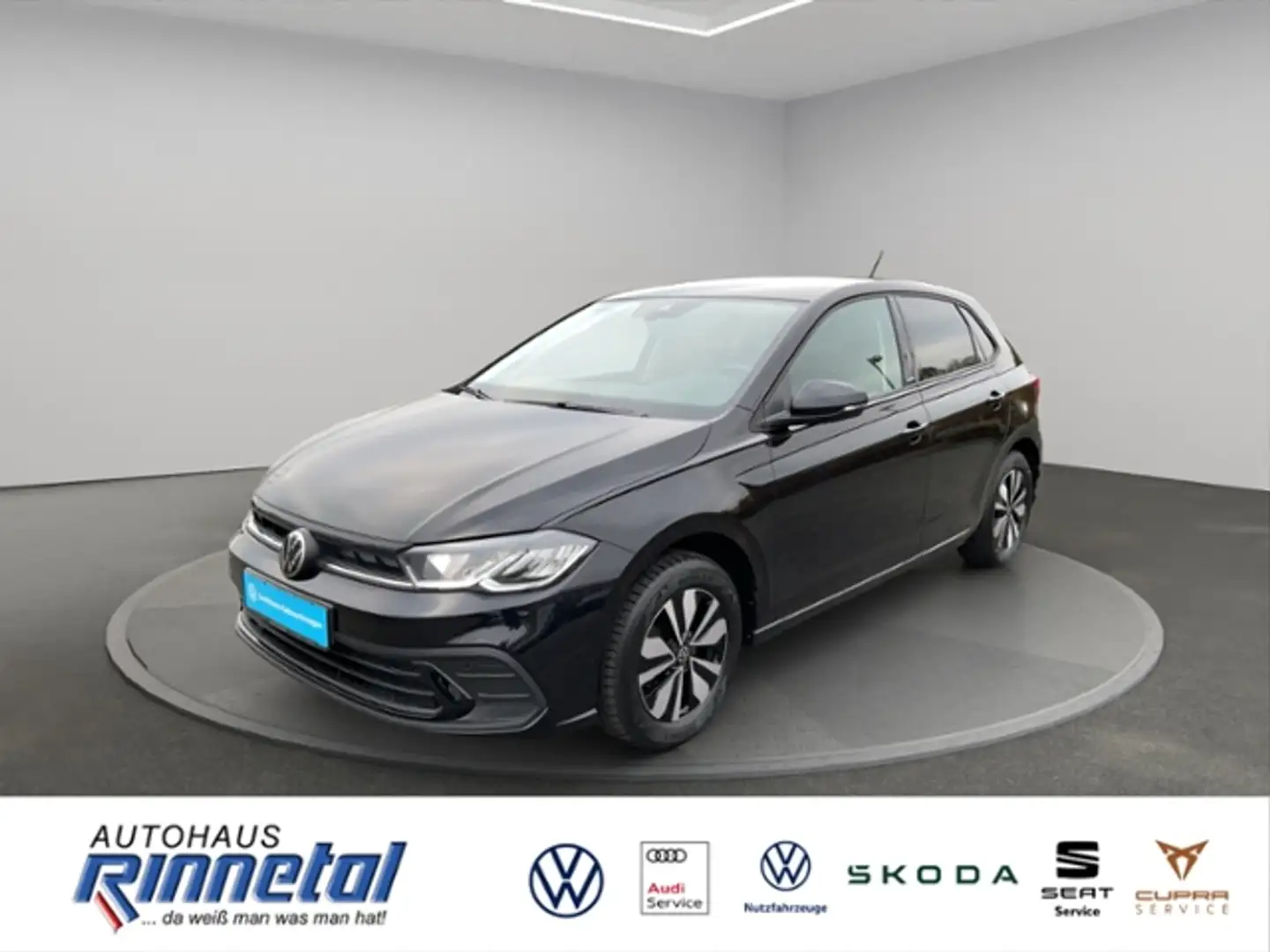 Volkswagen Polo 1.0 TSI OPF Move LED LICHT+NAVI+KLIMAAUT+SITZHZG+ Schwarz - 1