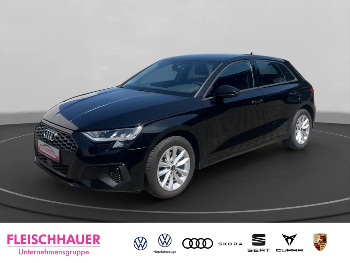 Audi A3 Sportback 30 TDI Navi Sitzheizung Virtual Cockpit Schwarz - 1