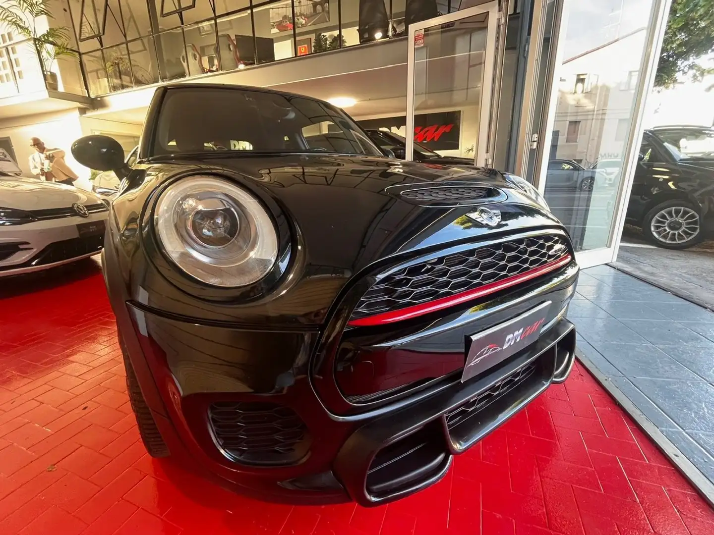 MINI John Cooper Works 2.0 3p NAVI AUTOMATICO PELLE TESSUTO Negro - 2