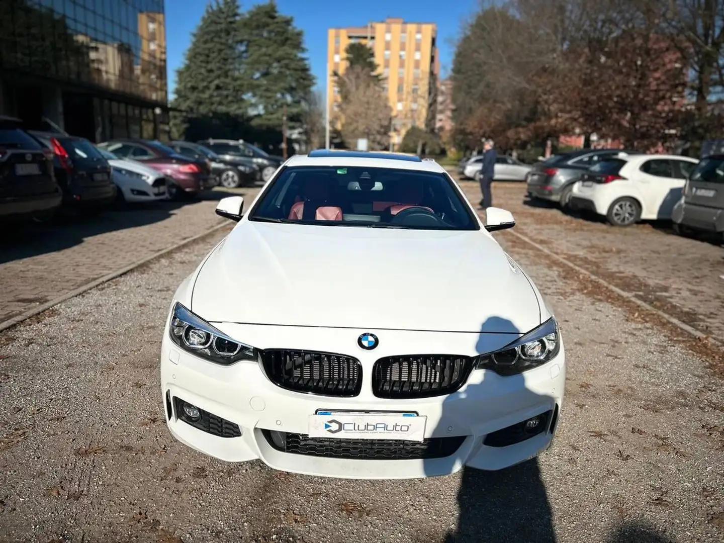 BMW 420 420d Msport auto Bianco - 2