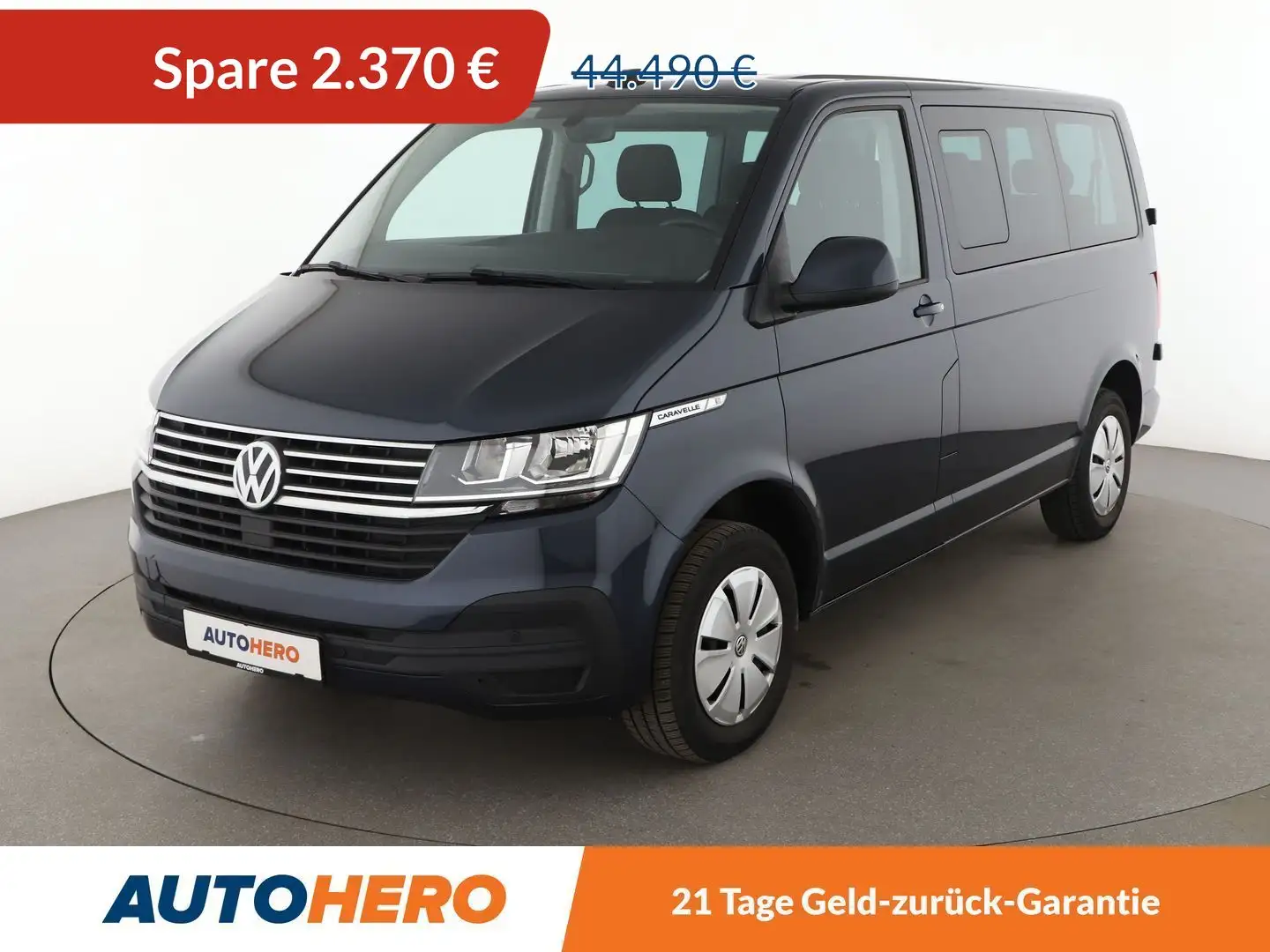 Volkswagen T6 Caravelle 2.0 TDI Comfortline FWD Aut.*NAVI*PDC*SHZ*TEMPO* Gris - 1