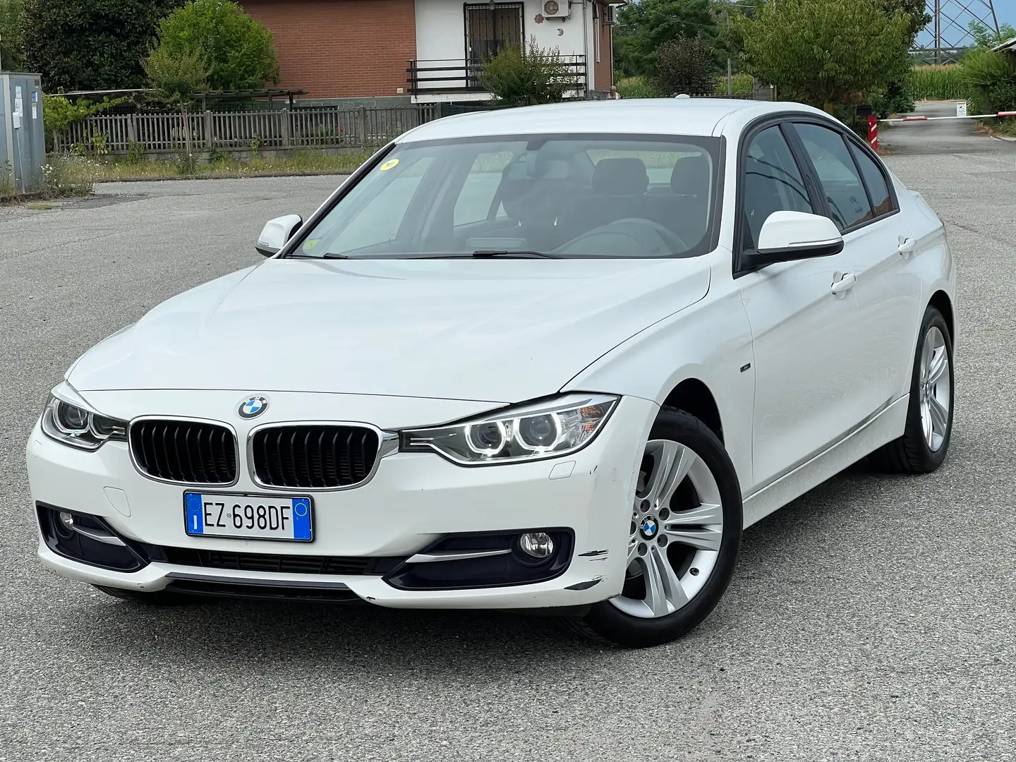 BMW 316 Serie 3 F30 2011 Berlina 316d Sport Bianco - 1