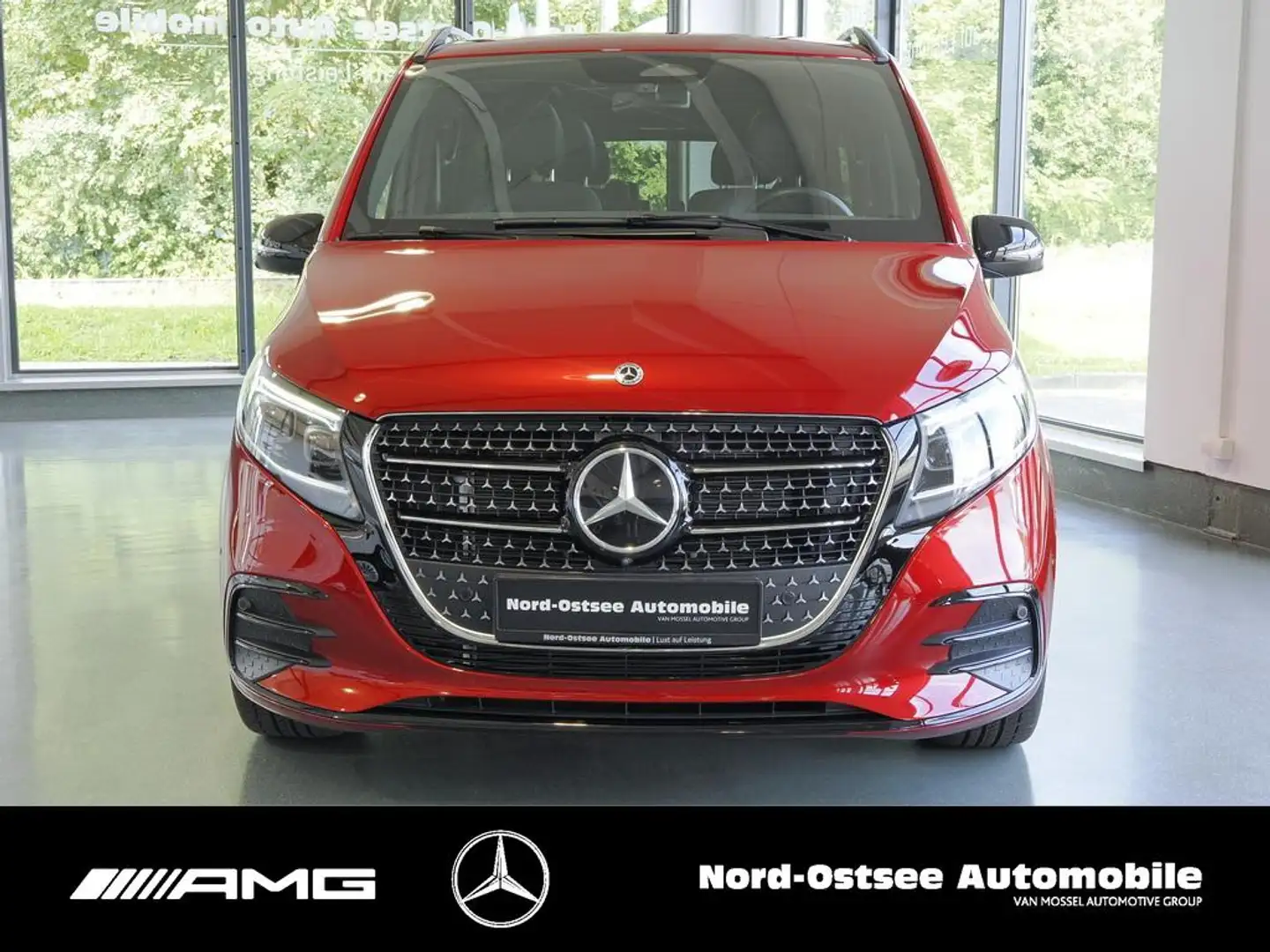 Mercedes-Benz V 250 AVANTGARDE MOPF AMG DISTR AHK LED NIGHT Rouge - 2