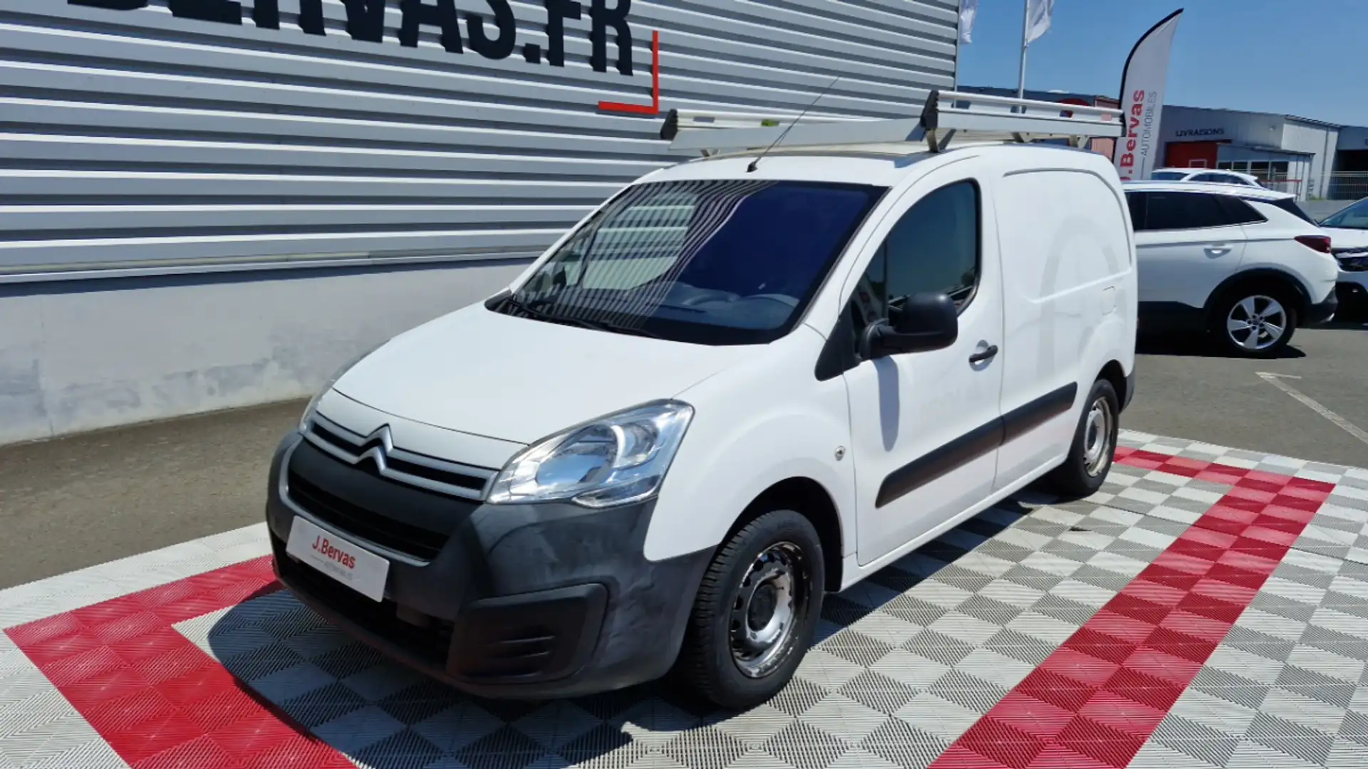 Citroen Berlingo FOURGON M BLUEHDI 100 CLUB Blanc - 2
