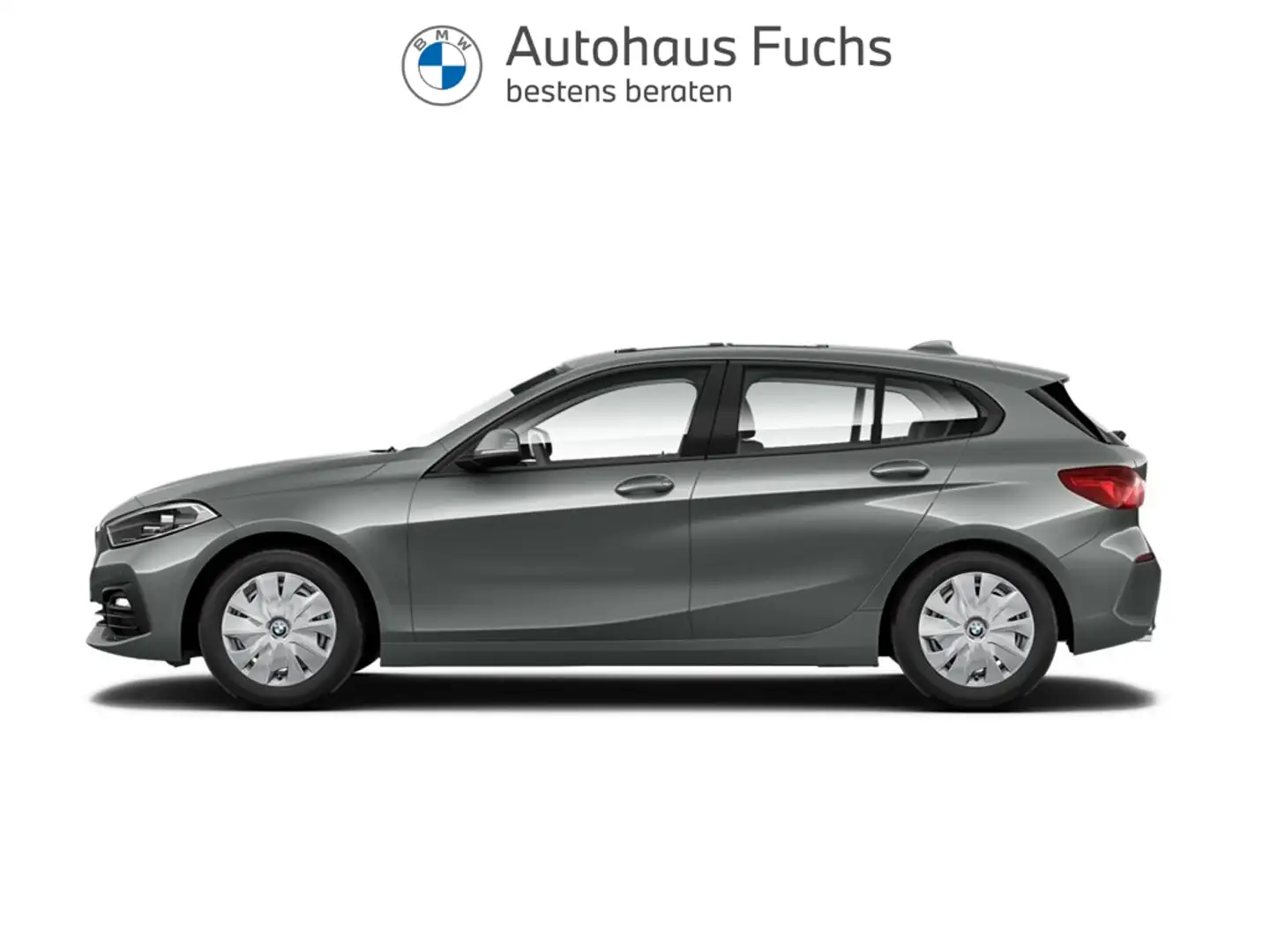 BMW 118 i Advantage Aut. Navi Klimaaut Panoramadach HiFi-S Grau - 2