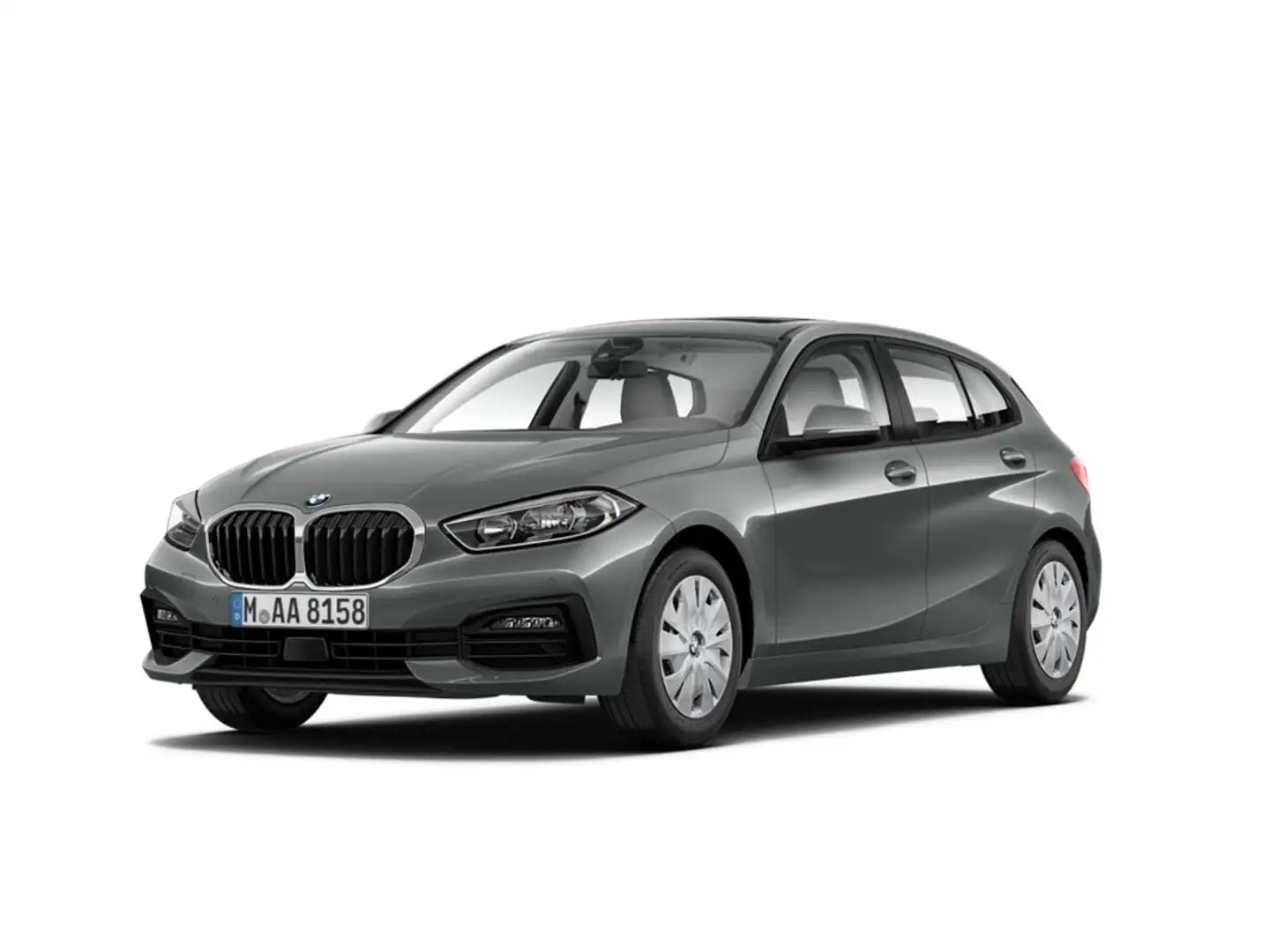 BMW 118 i Advantage Aut. Navi Klimaaut Panoramadach HiFi-S Grau - 1