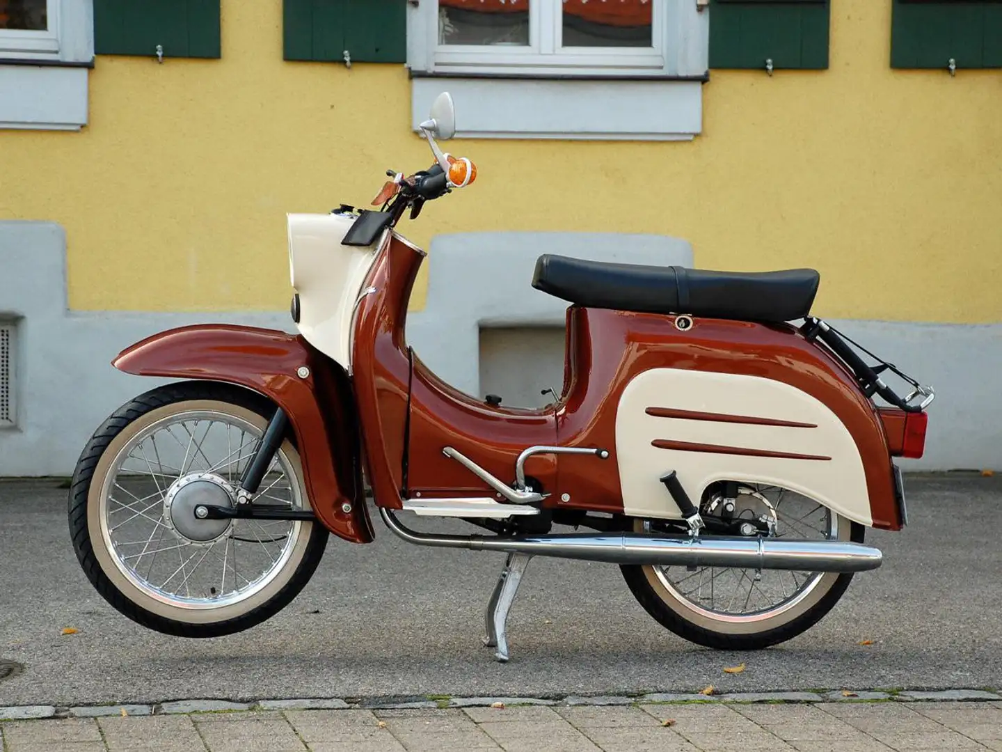 Simson KR 51 Schwalbe KR 51/1 Hnědá - 1